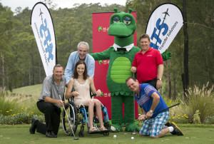 The St George ATS Community Golf Day team